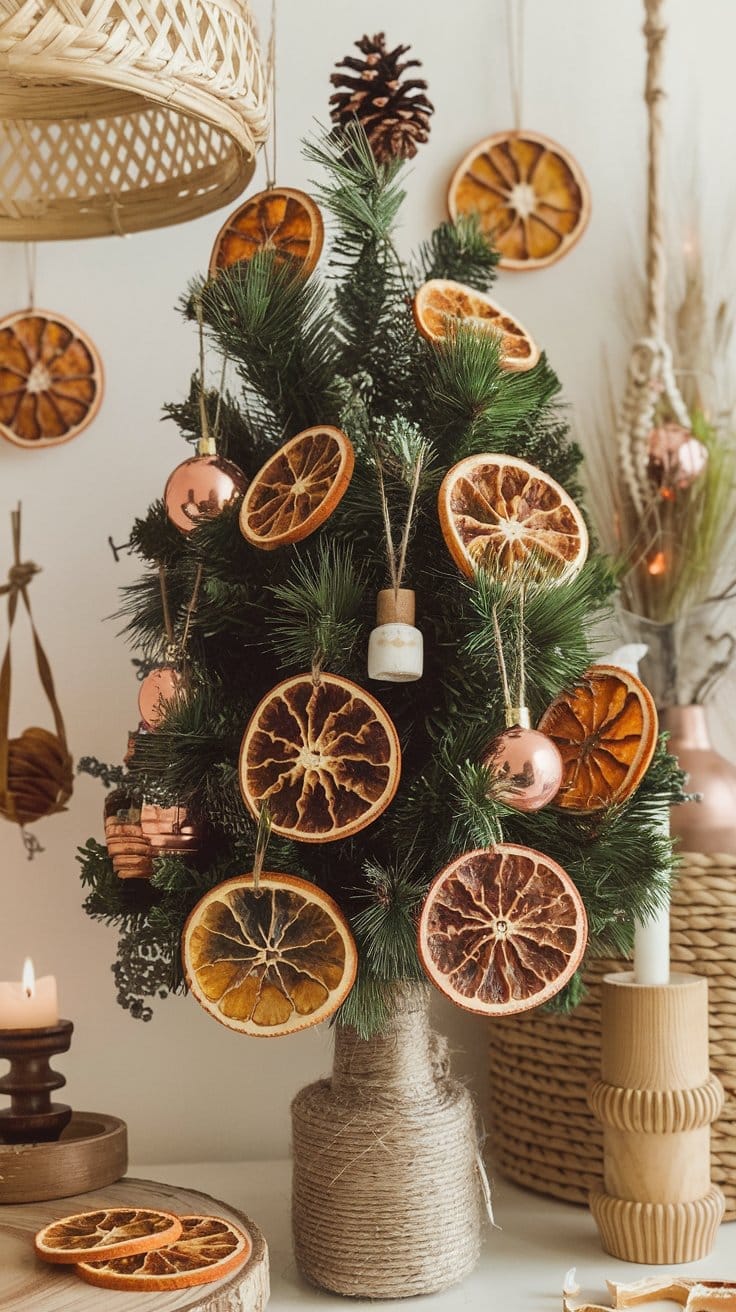 boho christmas decor ideas (38)