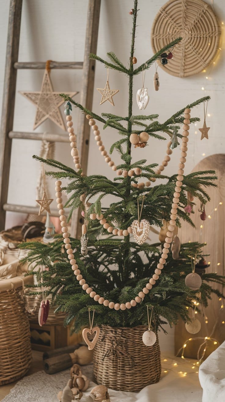 boho christmas decor ideas (51)