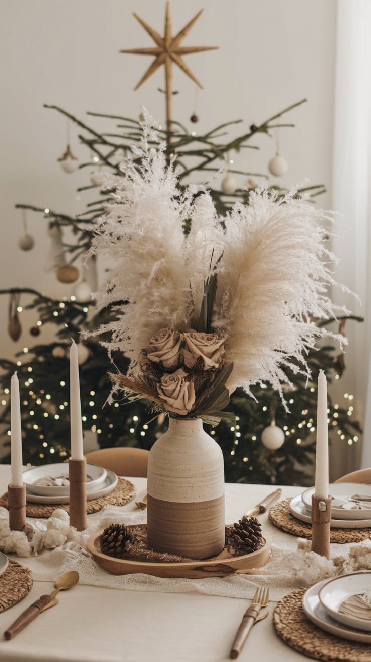 boho christmas decor ideas (64)