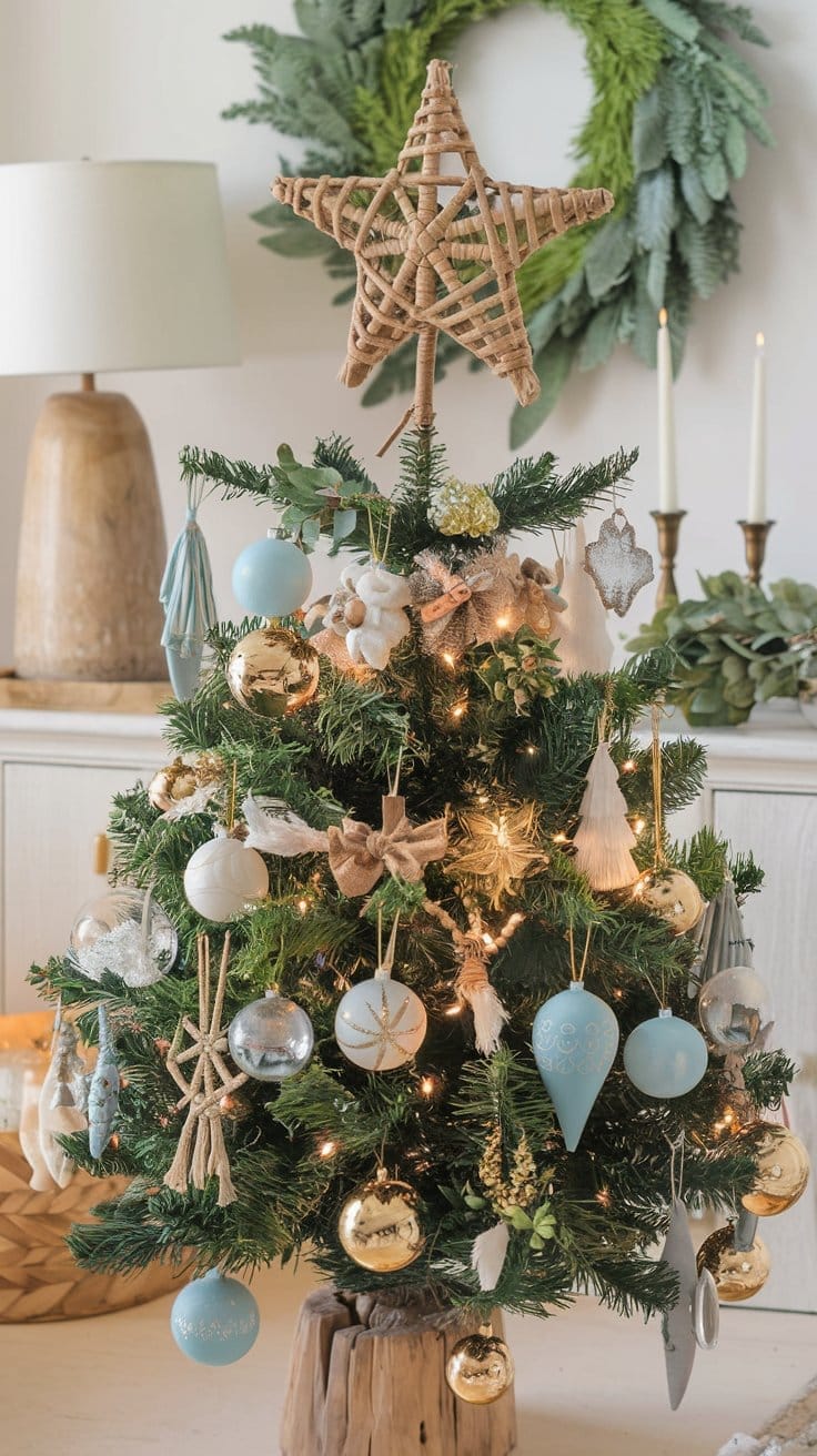 boho christmas decor ideas (8)