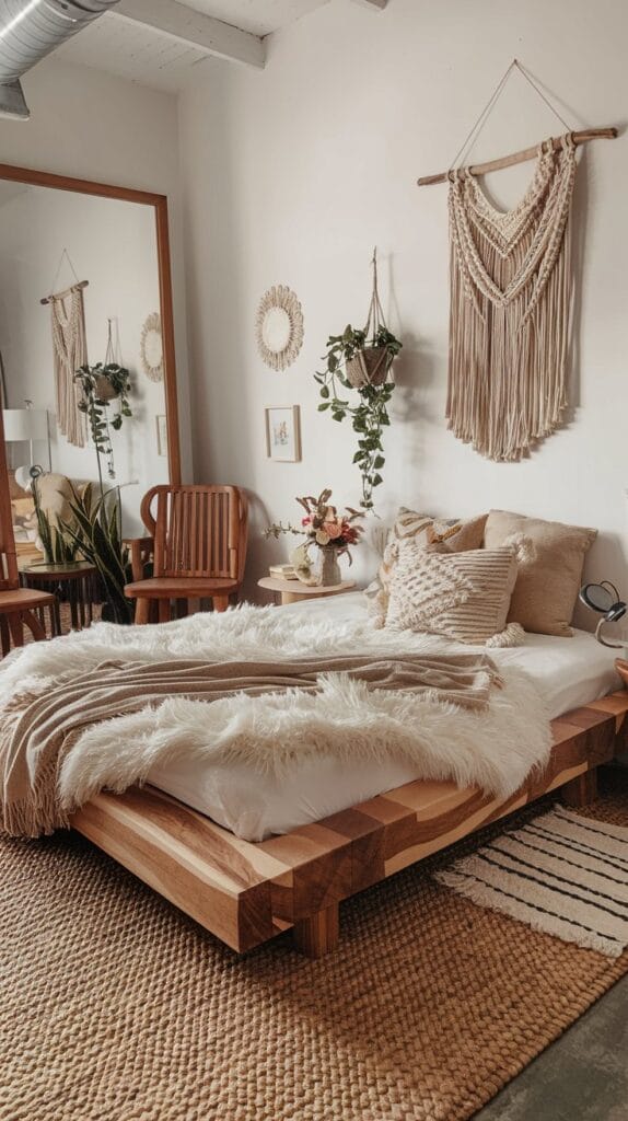 cozy boho bedroom ideas (10)