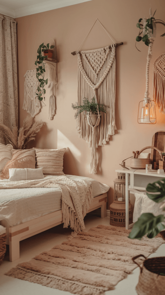 cozy boho bedroom ideas (3)