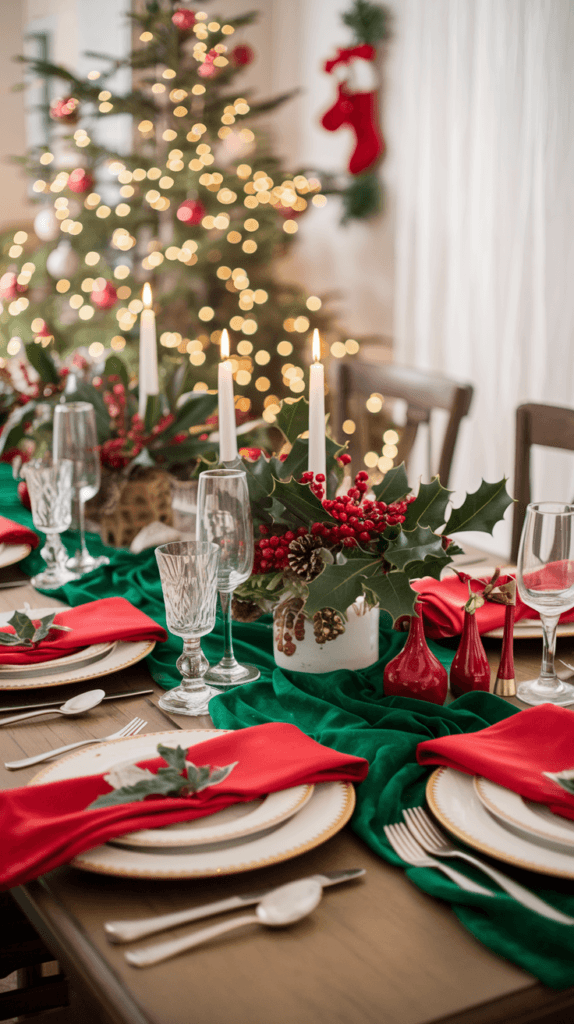 Christmas table settings (9)