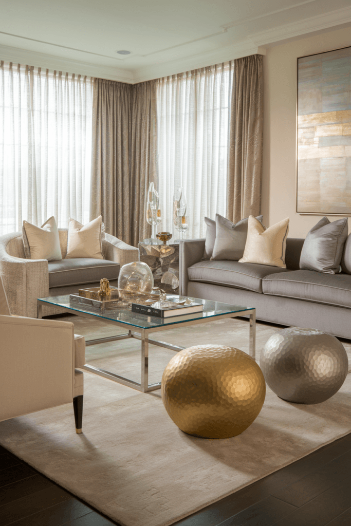 Grey and Beige Living Room Ideas (4)