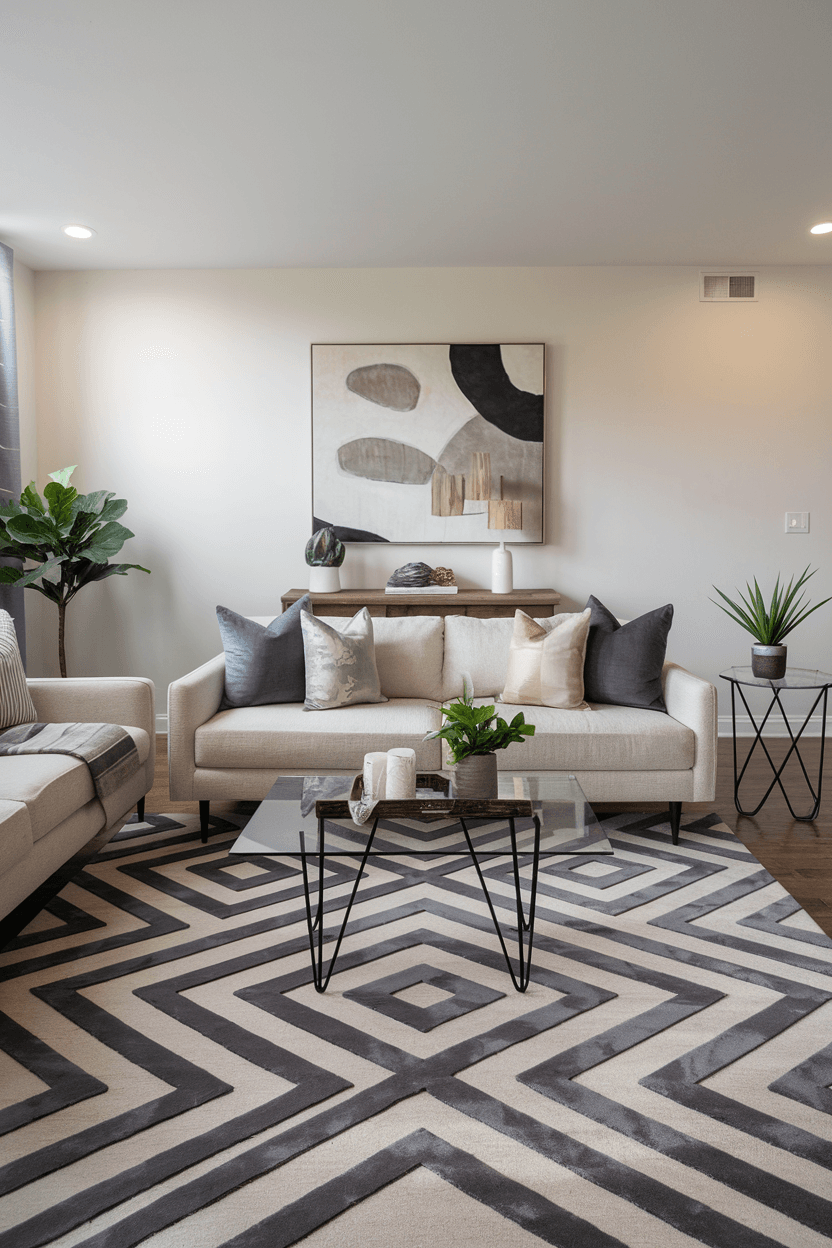 15 Stunning Grey And Beige Living Room Ideas For A Timeless Look - The ...