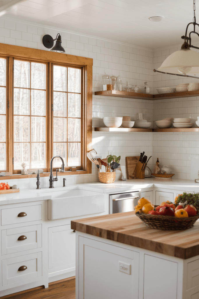 Rustic Modern Farmhouse Kitchen (11)