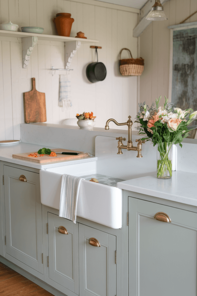 Rustic Modern Farmhouse Kitchen (13)