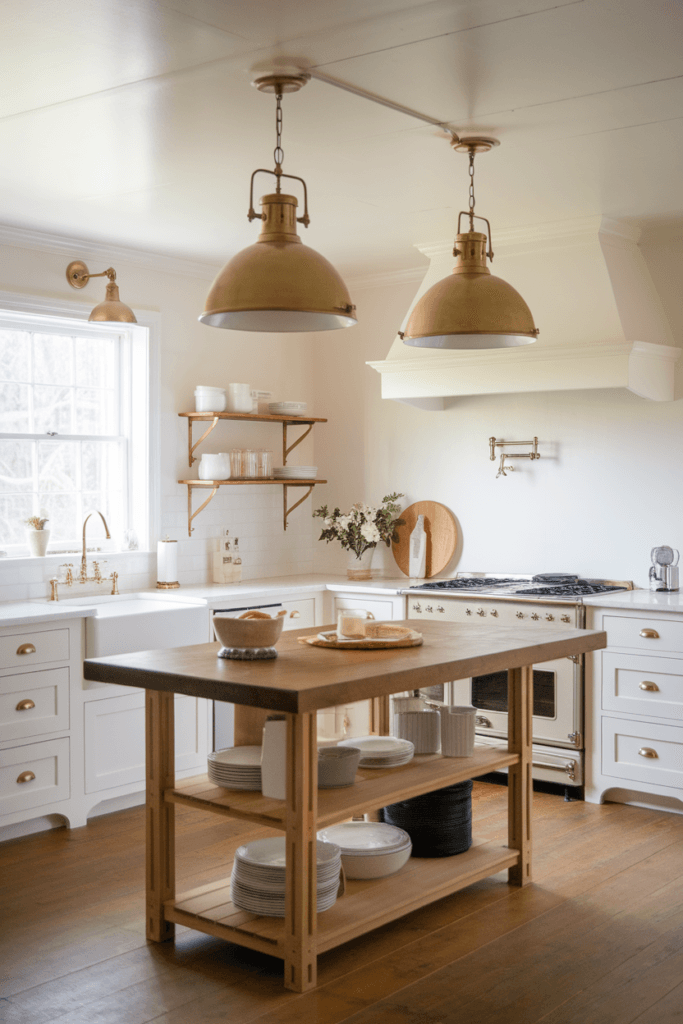 Rustic Modern Farmhouse Kitchen (34)