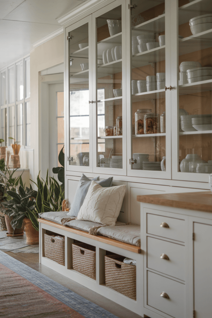 Rustic Modern Farmhouse Kitchen (56)