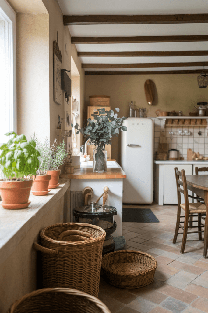 Rustic Modern Farmhouse Kitchen (59)