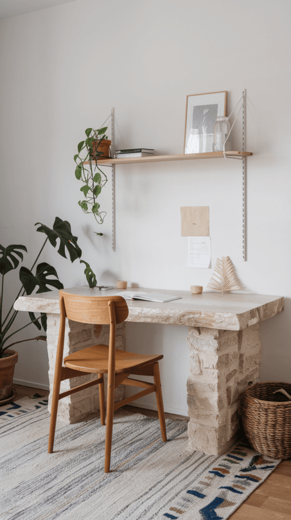 boho home office ideas (73)