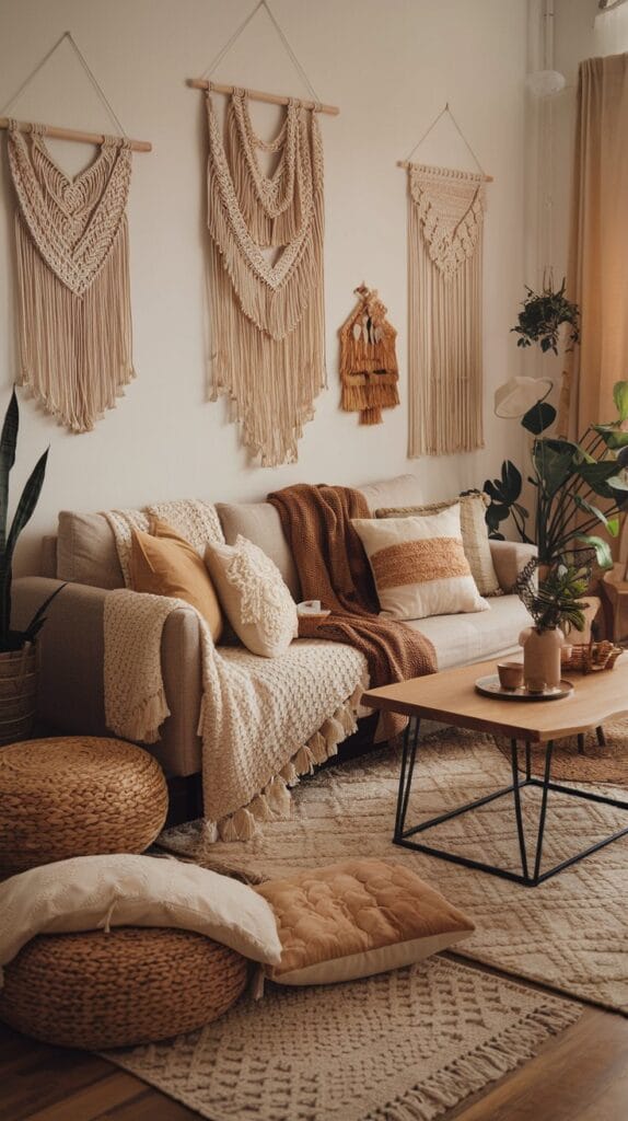 boho living room inspirations (1)