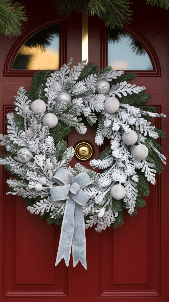 christmas door wreath ideas (18)