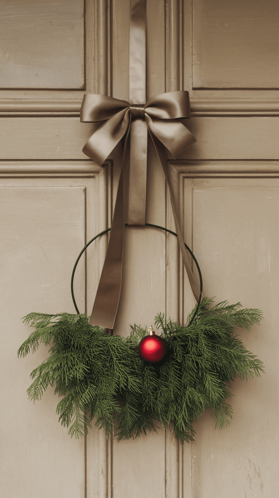 christmas door wreath ideas (24)