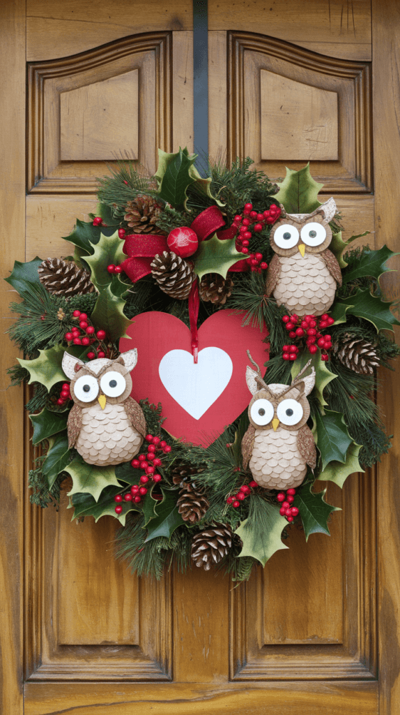 christmas door wreath ideas (26)