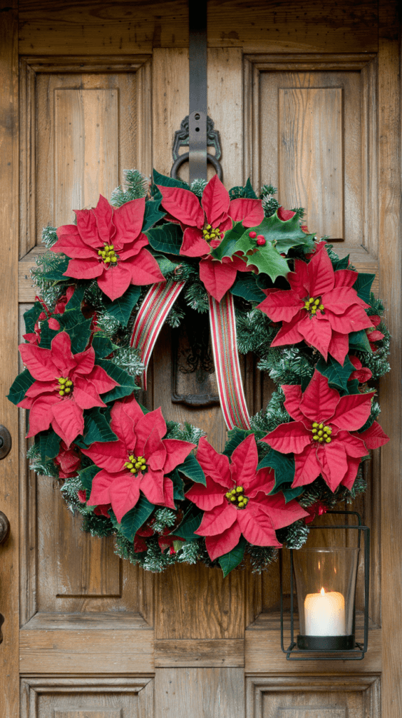 christmas door wreath ideas (69)