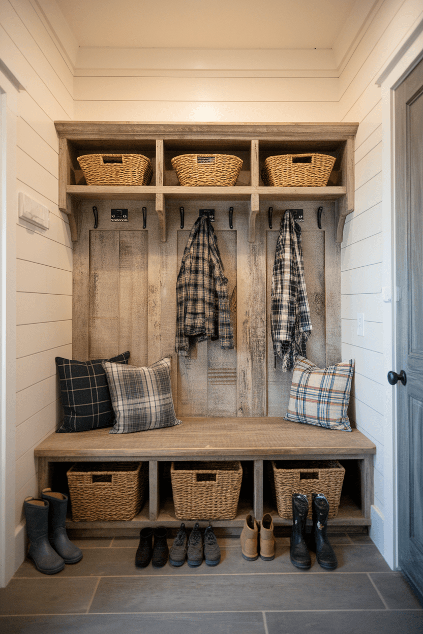 15 Farmhouse Mudroom Ideas For An Organized And Inviting Entryway - The ...
