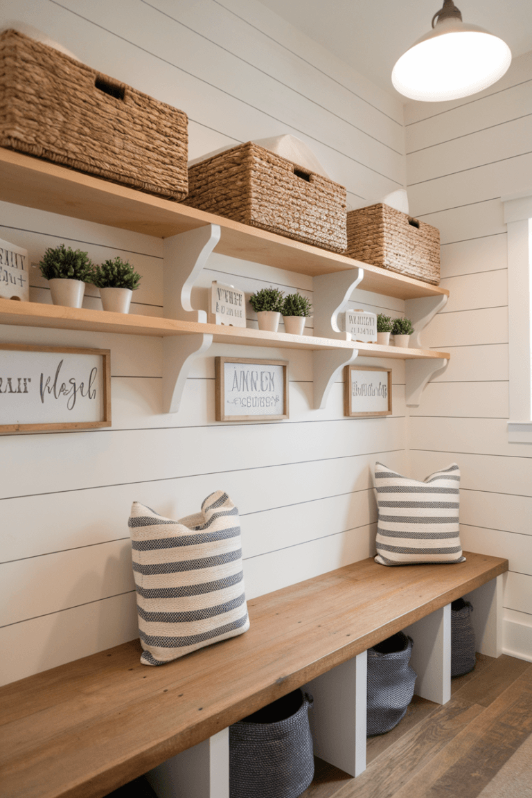 15 Farmhouse Mudroom Ideas For An Organized And Inviting Entryway - The ...