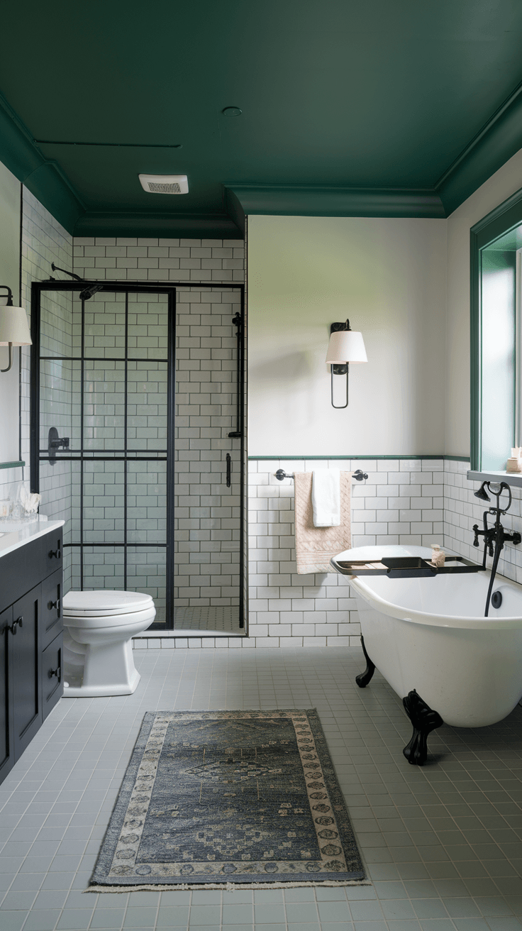 20 Stunning Green Bathroom Ideas For A Fresh, Serene Space - The Savvy ...