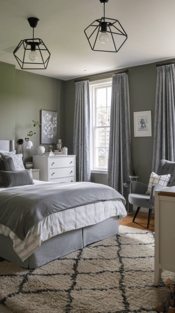 sage green bedroom ideas (34)