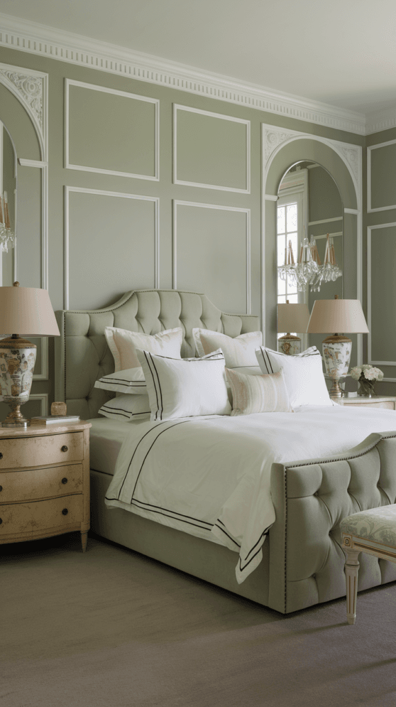 sage green bedroom ideas (41)