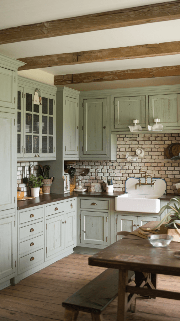 sage green kitchen ideas (22)