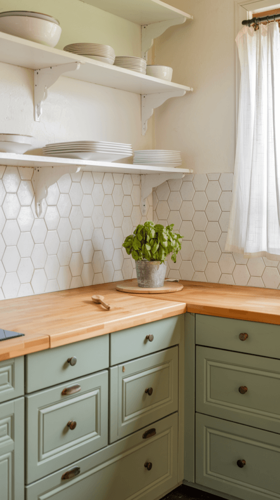 sage green kitchen ideas (32)