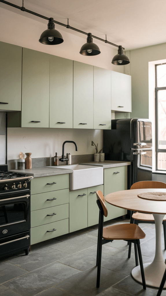 sage green kitchen ideas (43)