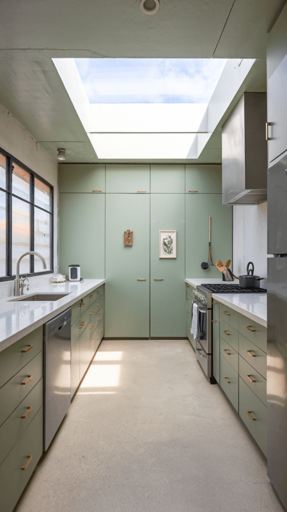 sage green kitchen ideas (59)