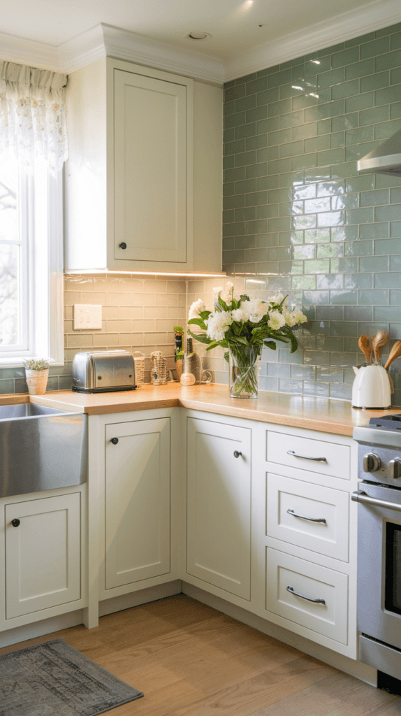 sage green kitchen ideas (7)