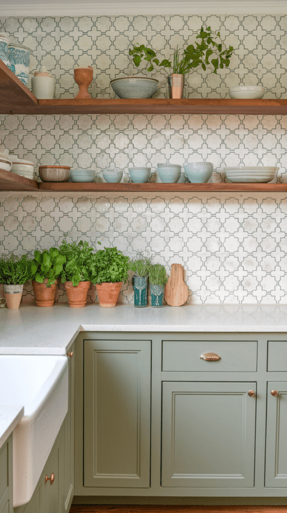 sage green kitchen ideas (71)
