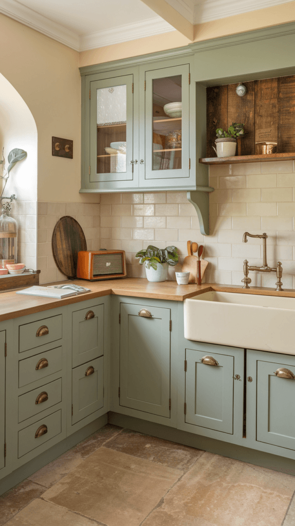 sage green kitchen ideas (73)