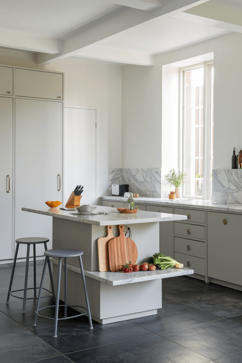 20 Gorgeous Small Kitchen Island Ideas To Transform Your Space - The ...