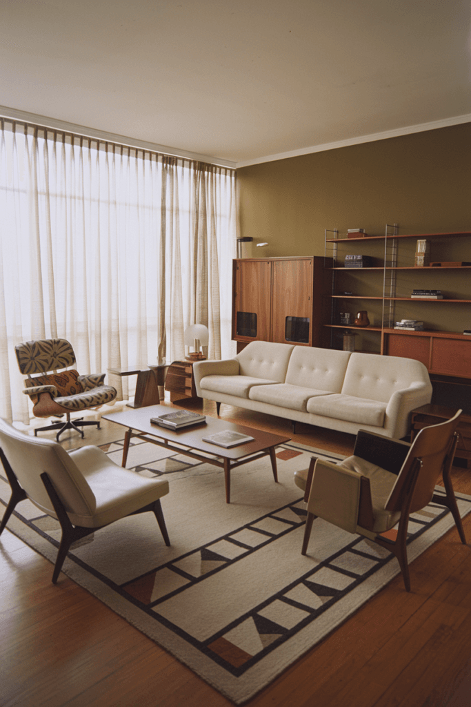 Mid Century Modern Living Room Ideas (6)