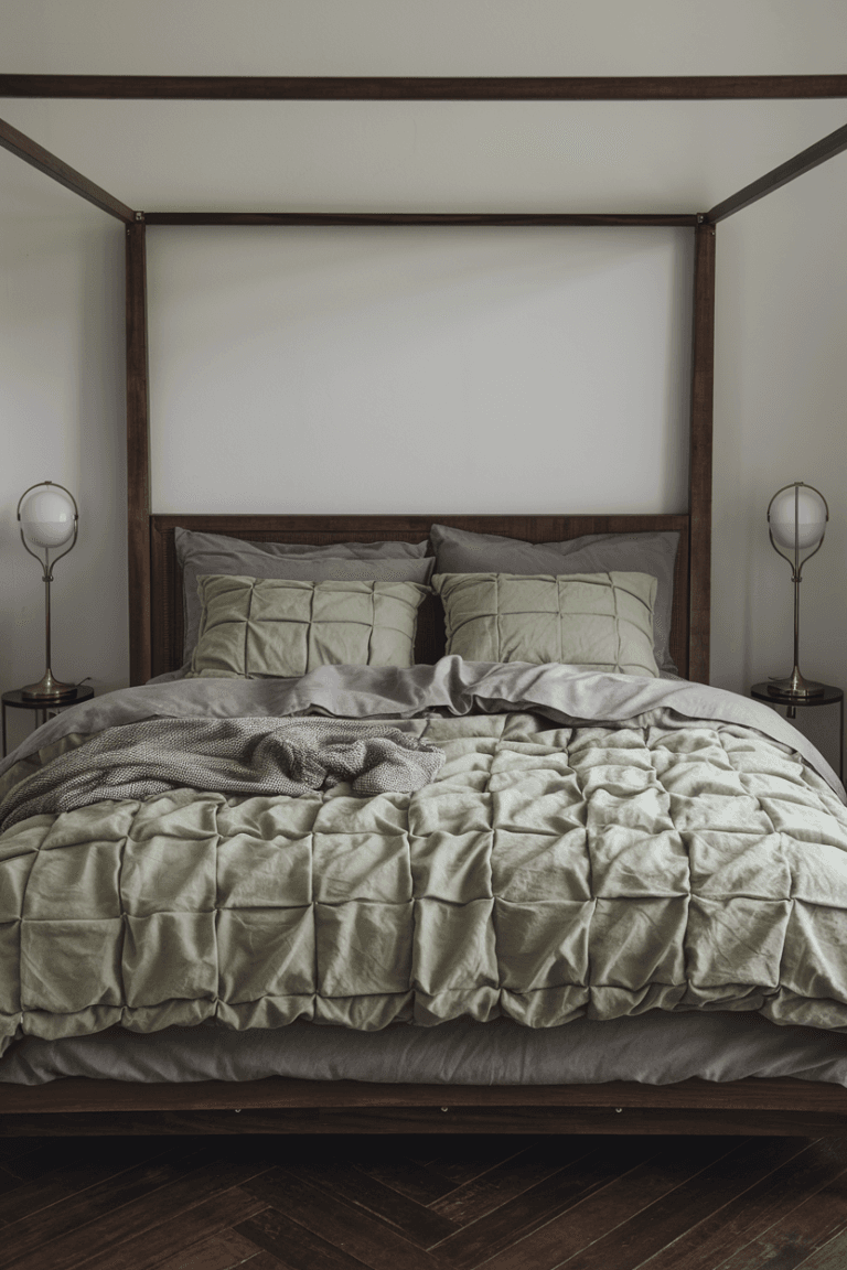 20 Stunning Sage Green And Grey Bedroom Ideas For A Serene Space - The ...