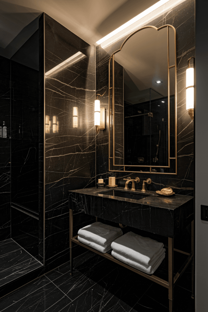 dark modern bathroom ideas (1)