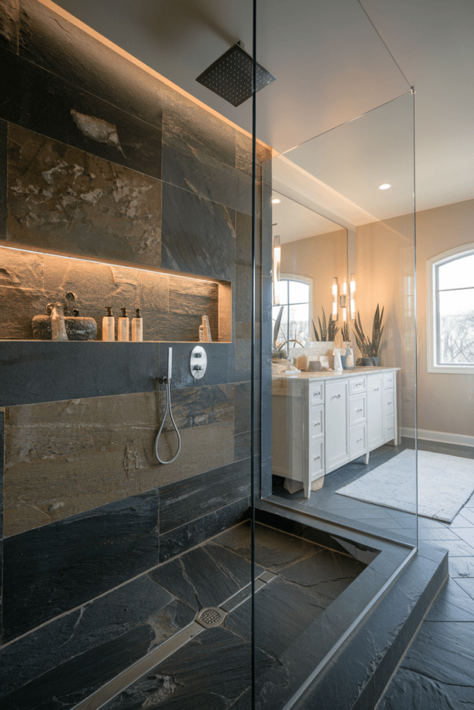 dark modern bathroom ideas (12)