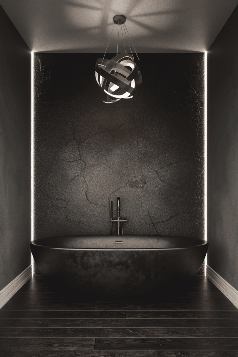 15 Dark Modern Bathroom Ideas That Redefine Elegance - The Savvy Folks