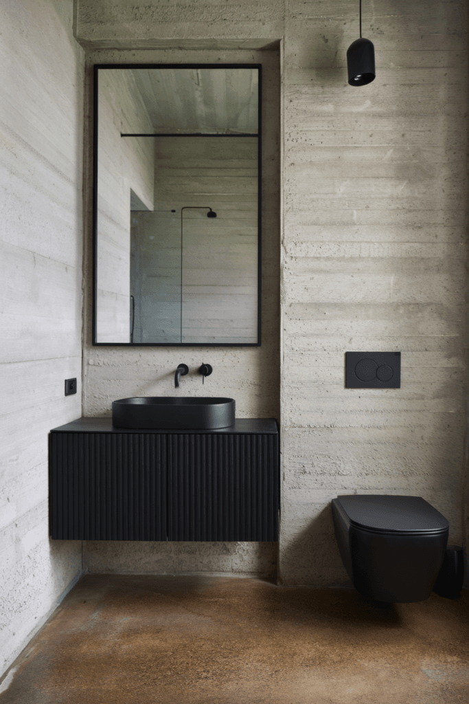 dark modern bathroom ideas (5)
