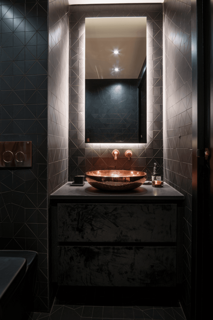 dark modern bathroom ideas (52)