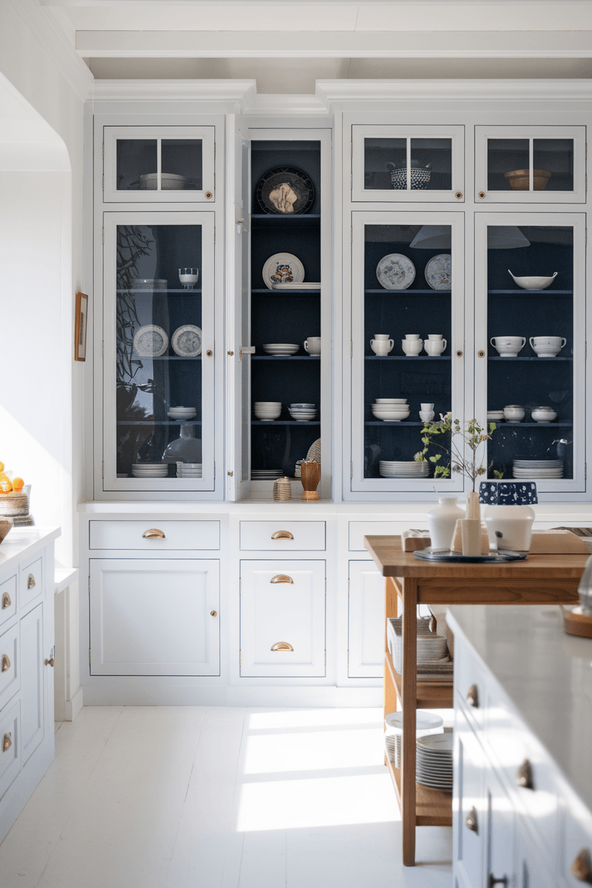 20 Navy And White Kitchen Design Ideas - The Savvy Folks