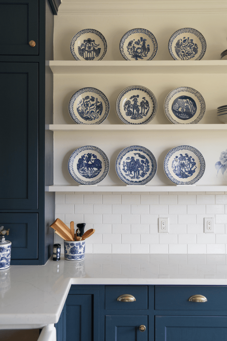 20 Navy And White Kitchen Design Ideas - The Savvy Folks