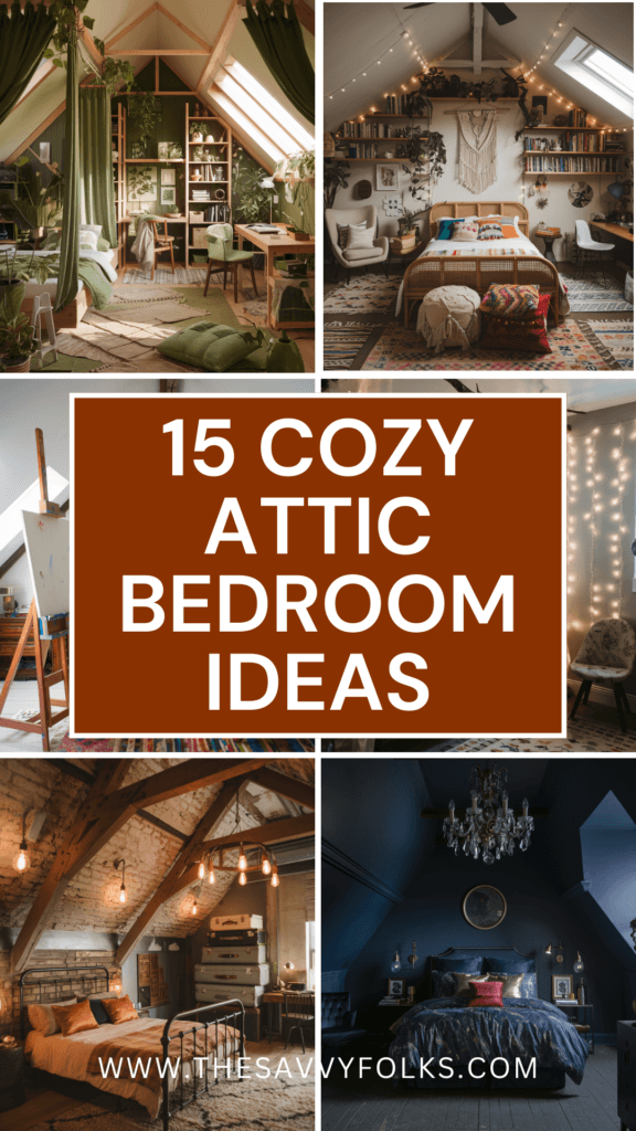 15 cozy Attic Bedroom Ideas