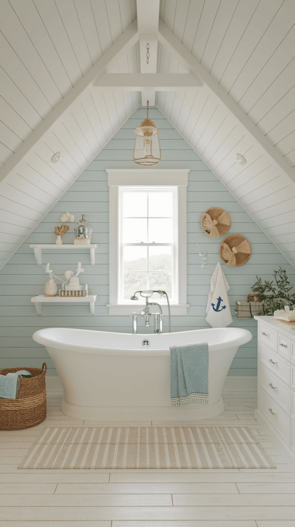 25+ Brilliant Attic Bathroom Ideas to Maximize Style and Space 6 Attic Bathroom Ideas (17)