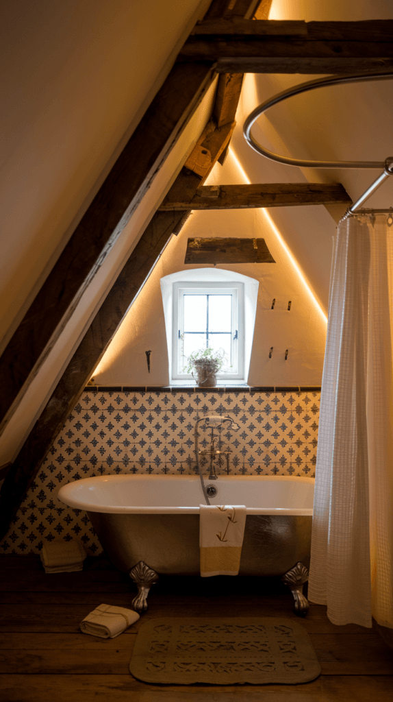 25+ Brilliant Attic Bathroom Ideas to Maximize Style and Space 7 Attic Bathroom Ideas (24)