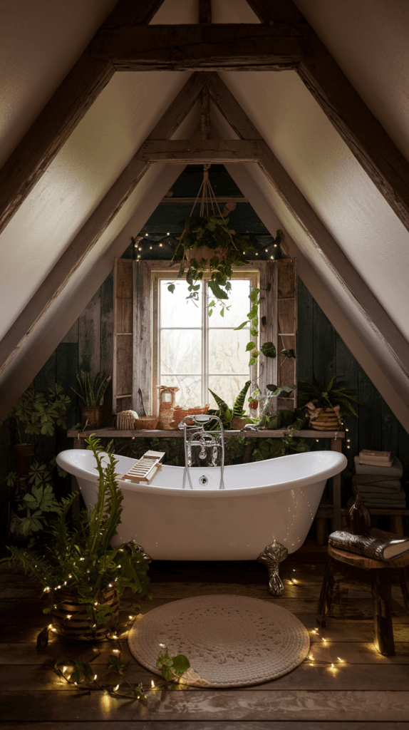25+ Brilliant Attic Bathroom Ideas to Maximize Style and Space 13 Attic Bathroom Ideas (45)