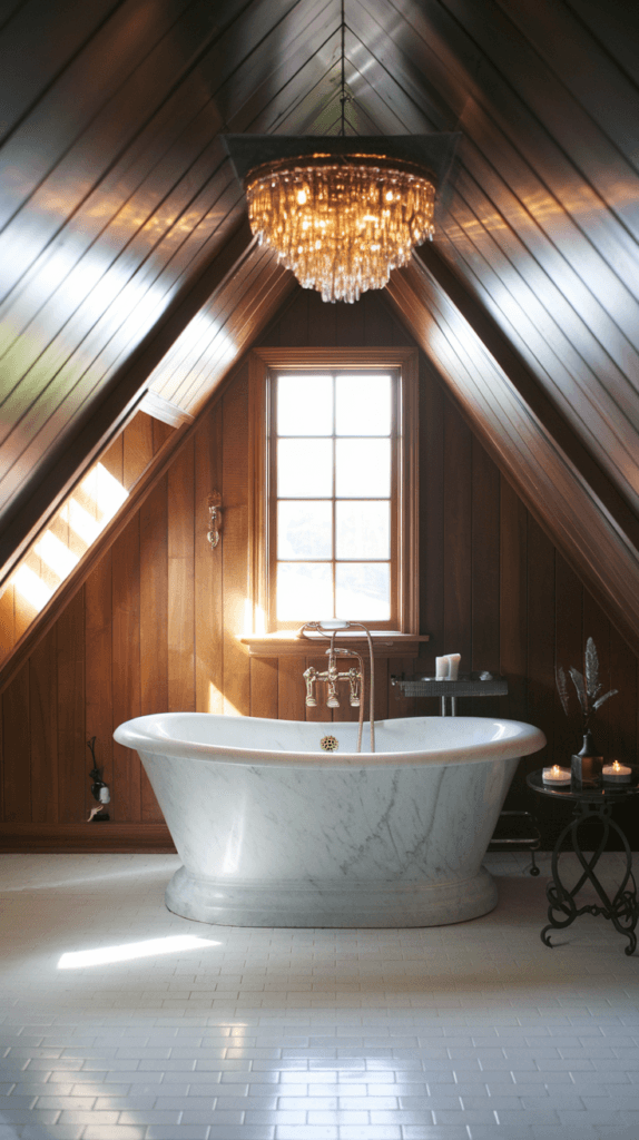 25+ Brilliant Attic Bathroom Ideas to Maximize Style and Space 16 Attic Bathroom Ideas (56)