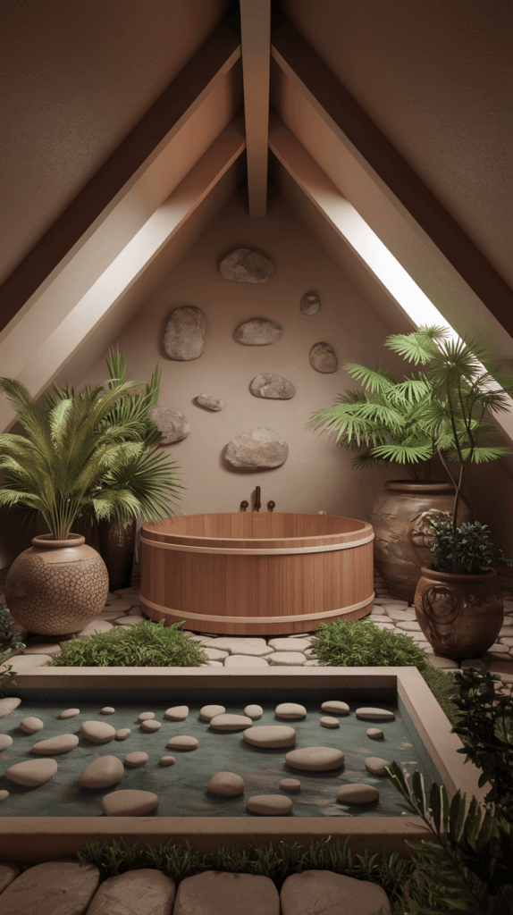 25+ Brilliant Attic Bathroom Ideas to Maximize Style and Space 22 Attic Bathroom Ideas (78)
