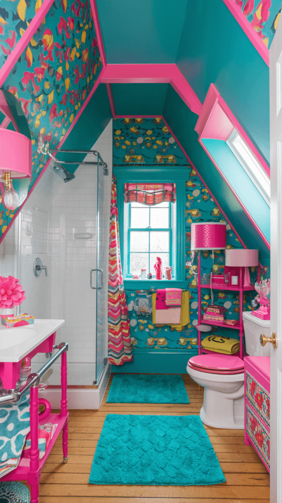25+ Brilliant Attic Bathroom Ideas to Maximize Style and Space 23 Attic Bathroom Ideas (82)