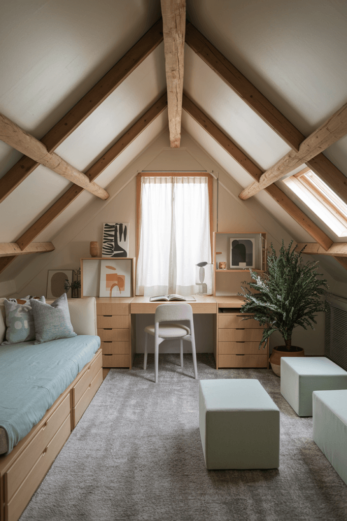 Attic Bedroom Ideas (38)